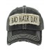 Distressed Vintage Style Bad Hair Day Hat Baseball Cap Runner Active Wear  eb-79088871